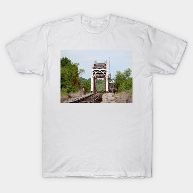 Old Railroad Bridge T-Shirt by Cynthia48